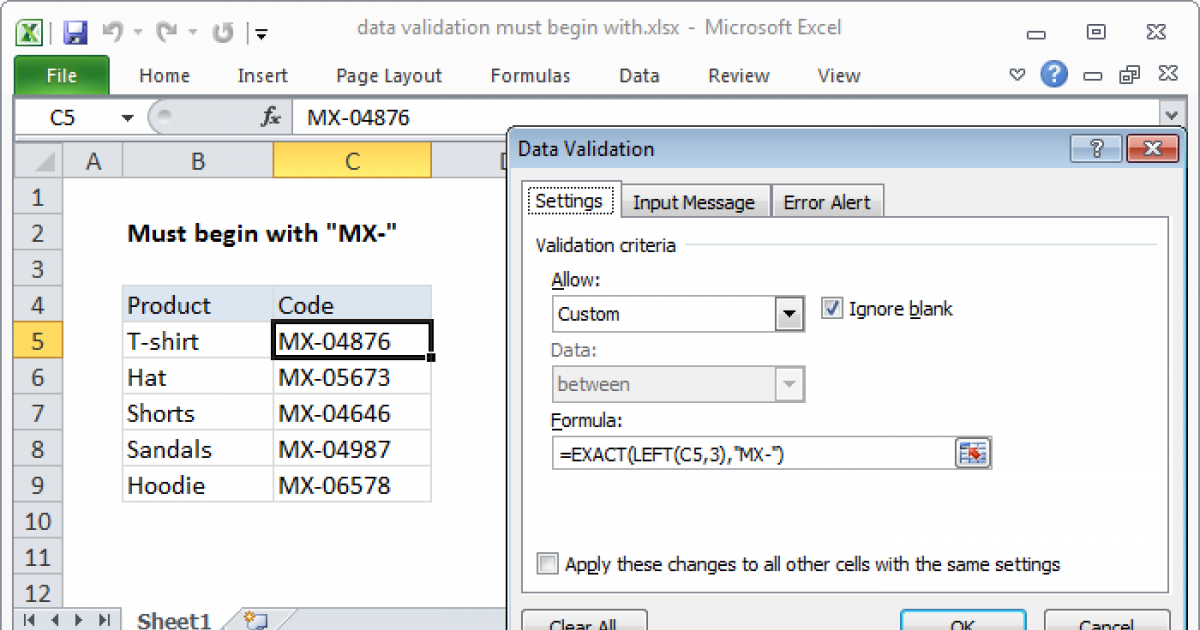 how-to-establish-data-validation-rules-in-excel-2016-dummies